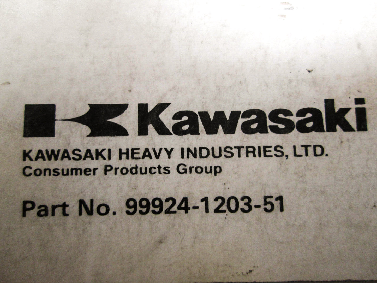 OEM Kawasaki 99924-1203-51 Service Manual Supplement JT1100A