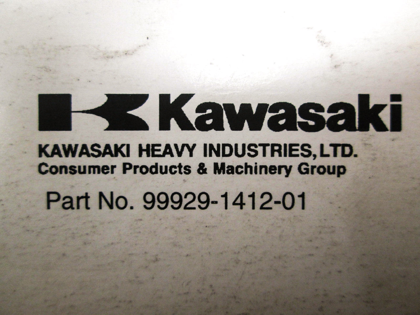 OEM Kawasaki 99929-1412-01 KADIAG Diagnostic Software
