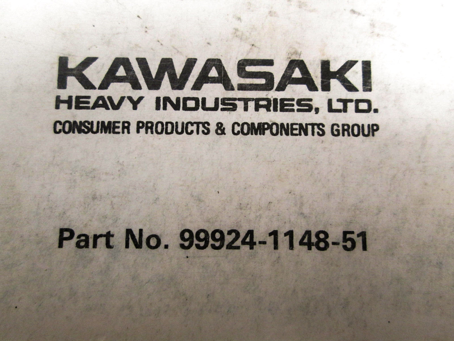 OEM Kawasaki 99924-1148-51 Service Manual Supplement JS550C1