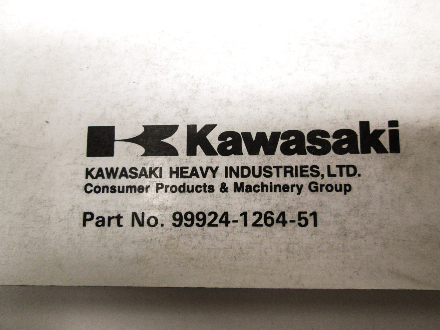OEM Kawasaki 99924-1264-51 Service Manual Supplement JT900C