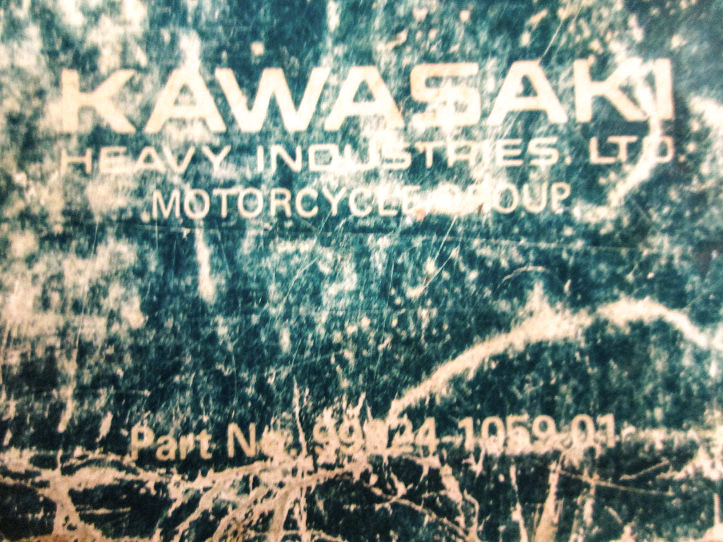 OEM Kawasaki 99924-1059-01 Service Manual JS300B