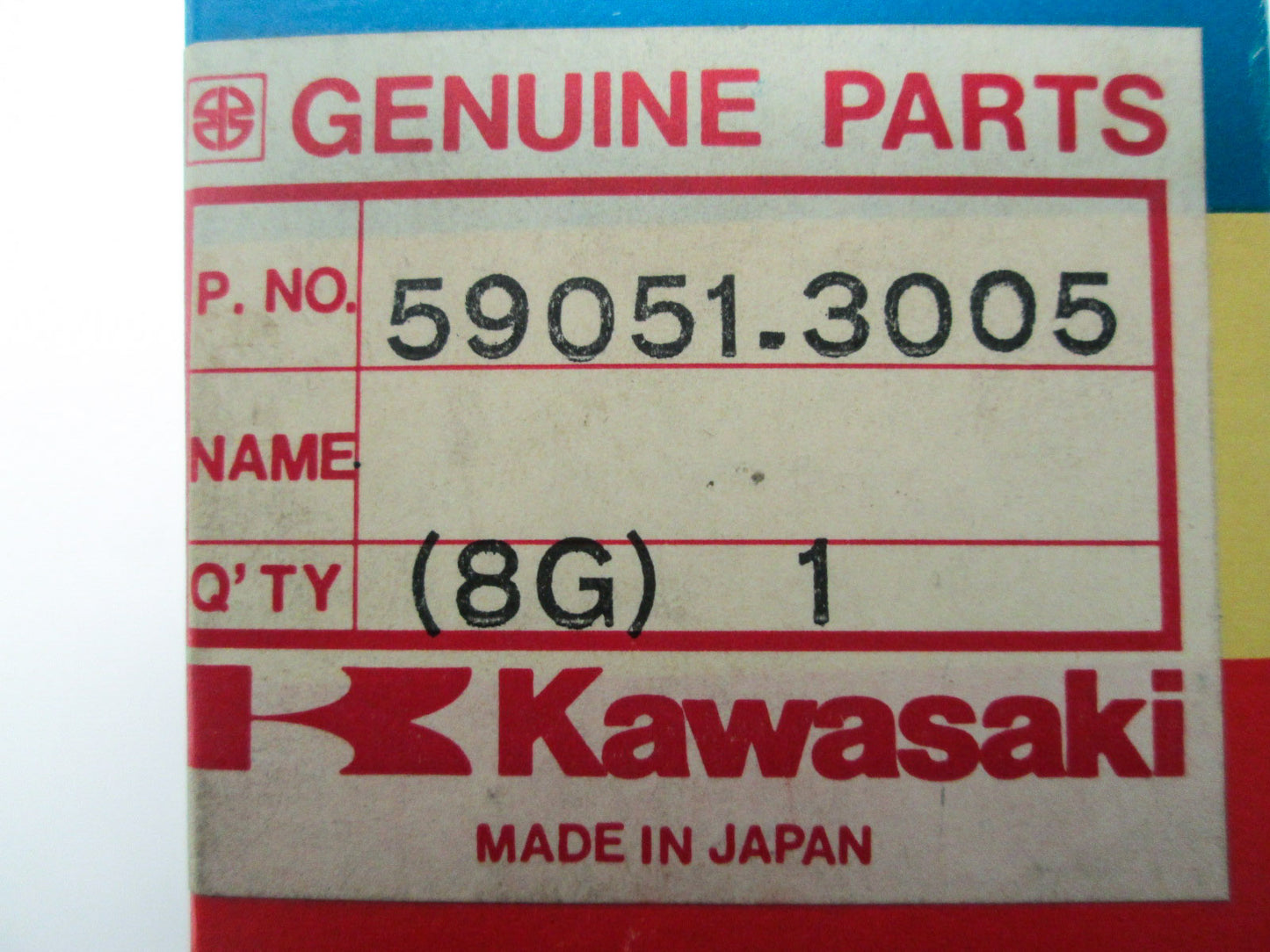 OEM Kawasaki 59051-3005 Starter Pinion Assembly NOS