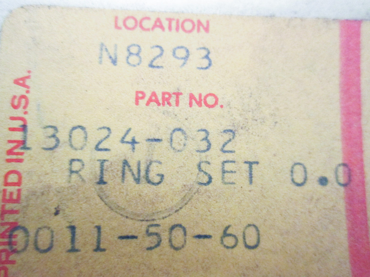 OEM Kawasaki 13024-032 Ring Set 0.040"O/S NOS