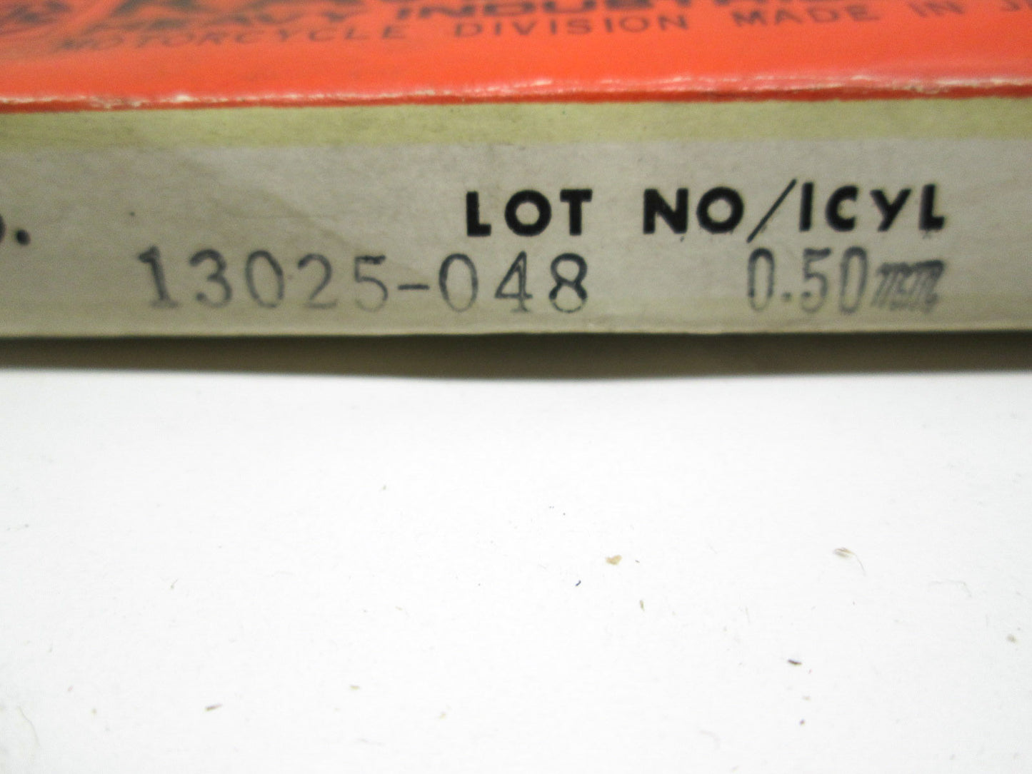 OEM Kawasaki 13025-048 Ring Set 0.020" O.S NOS