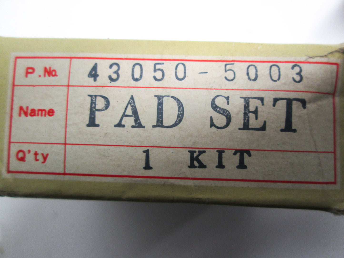 OEM Kawasaki 43050-5003 Pad Set NOS