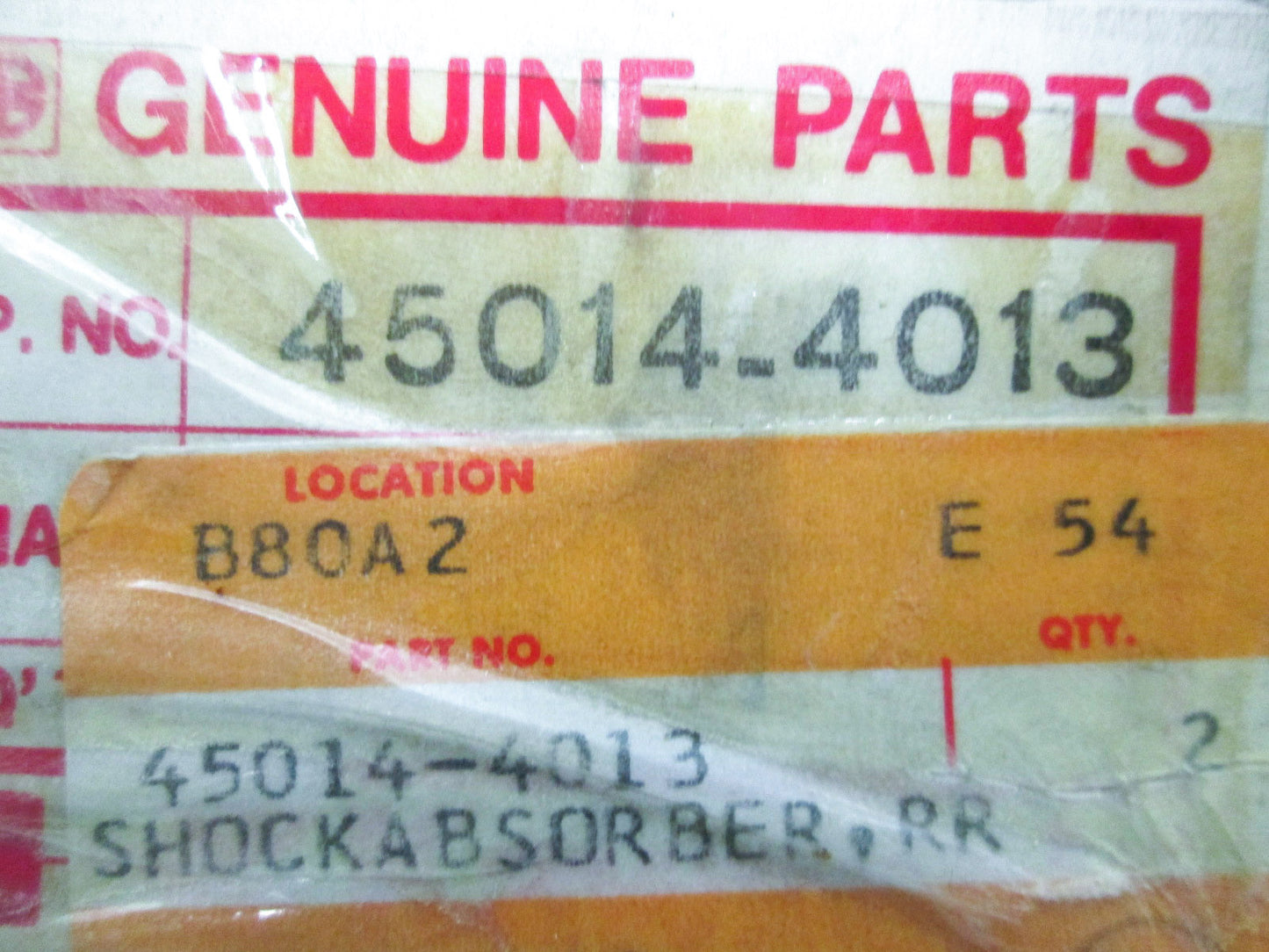 OEM Kawasaki 45014-4013 Rear Shock Absorber NOS