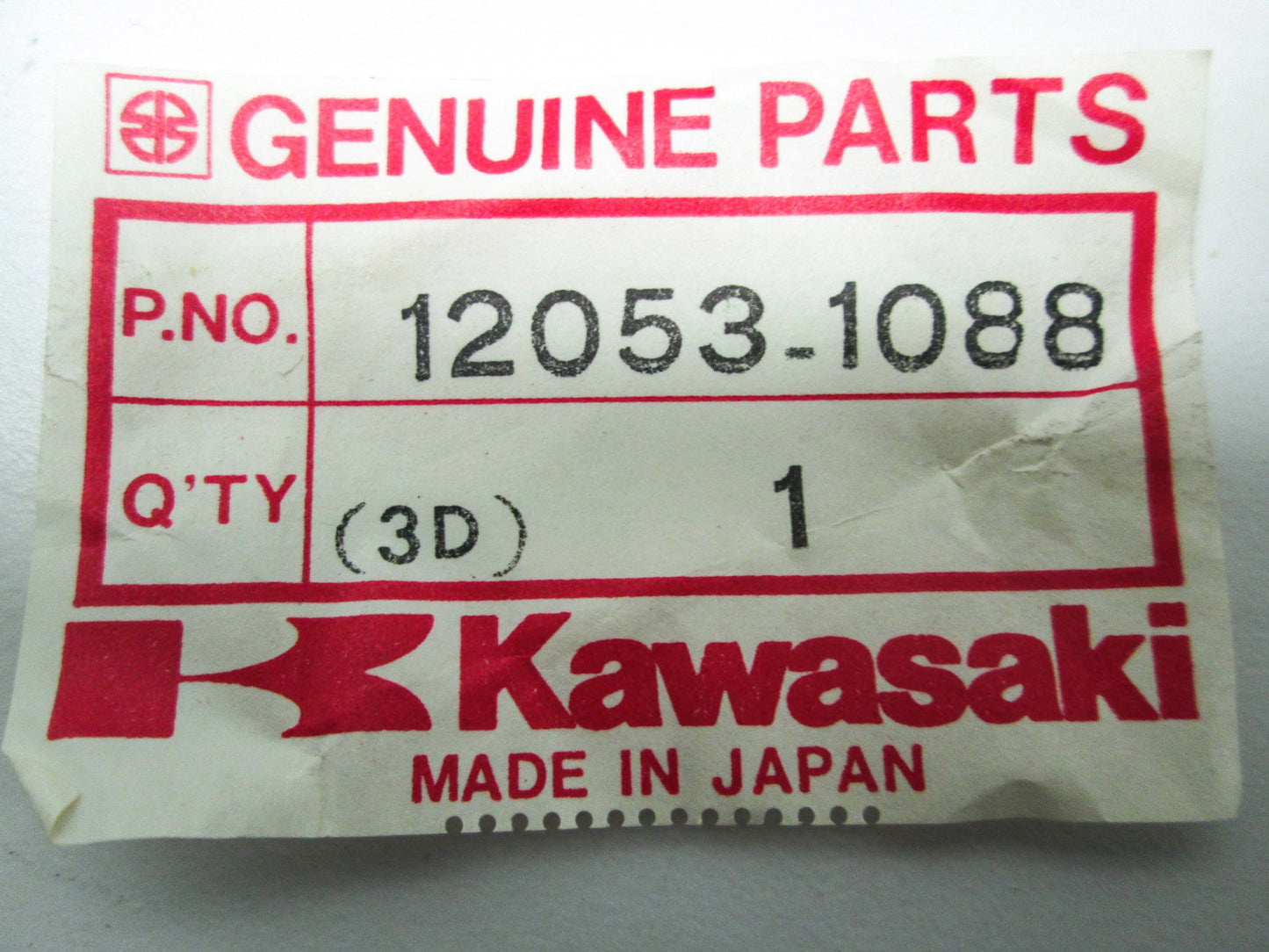 OEM Kawasaki 12053-1088 Front Lower Chain Guide NOS
