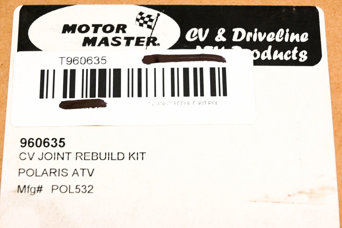 Motor Master POL532 CV Joint Rebuild Kit Polaris NOS