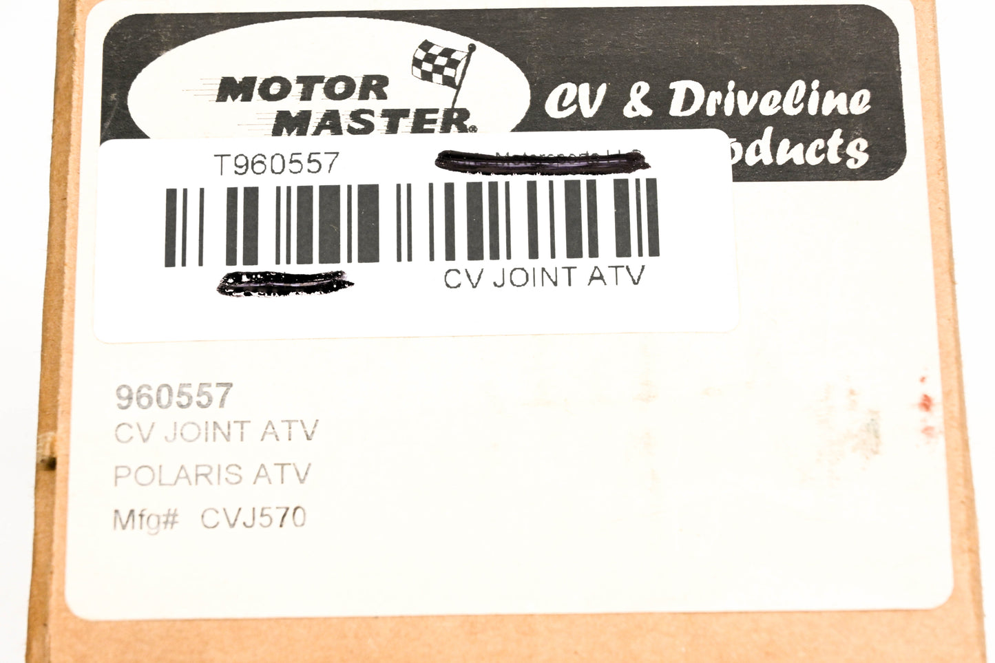 Motor Master CVJ570 CV Joint ATV NOS
