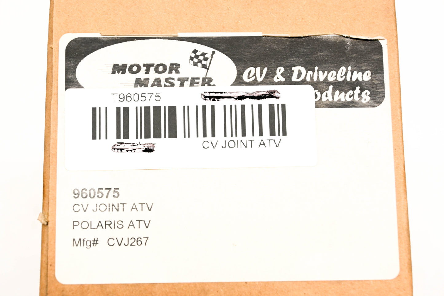 Motor Master CVJ267 CV Joint ATV NOS