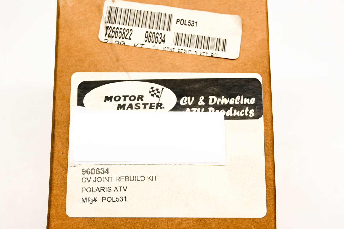 Motor Master POL531 CV Joint Rebuild Kit Polaris NOS