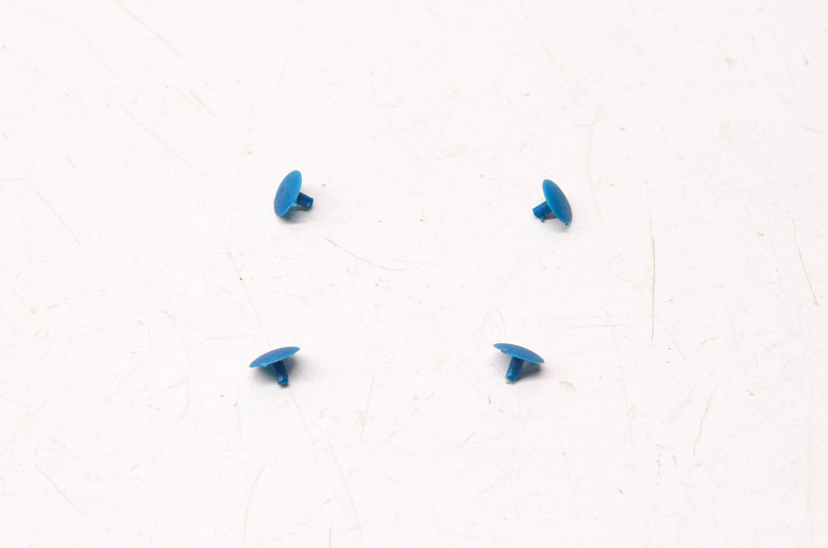 Aftermarket 293000021 Teal Snap Caps Qty 4 NOS