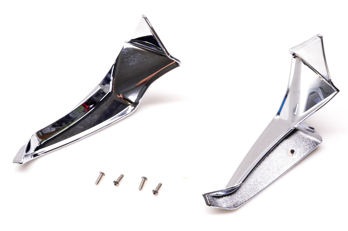 Aftermarket 219400386 Chrome Wind Deflector Kit NOS