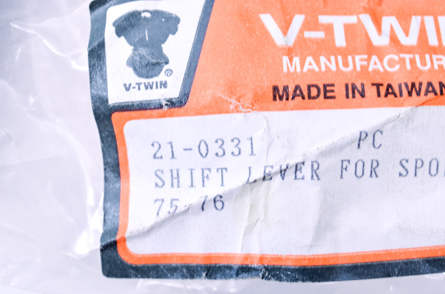 V-Twin 21-0331 Shift Lever Harley Sportster 75-76 NOS