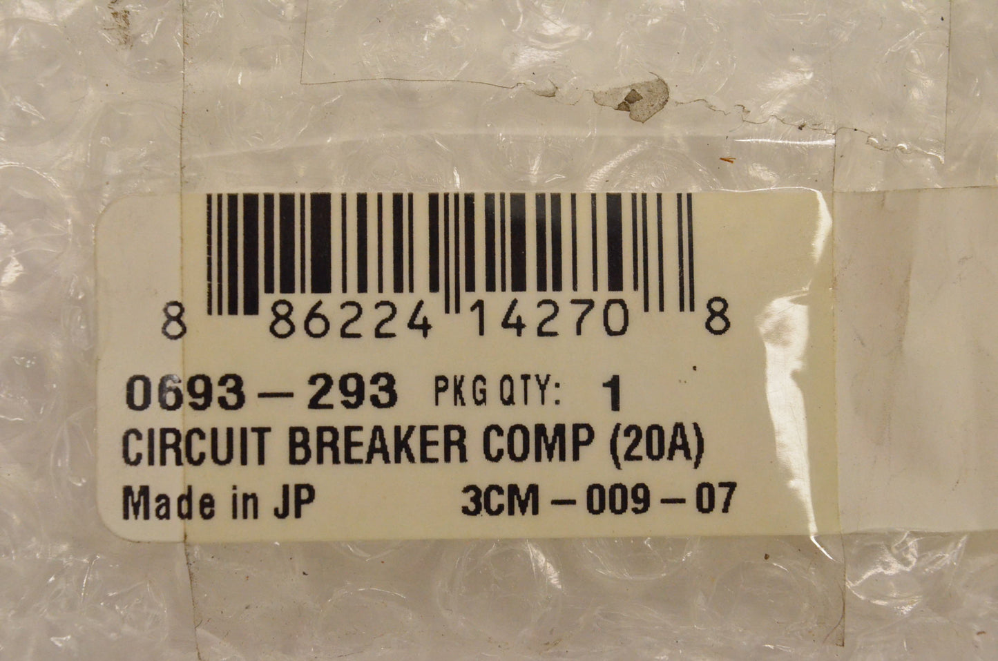 New OEM Arctic Cat Circuit Breaker 20a 2500G 2500GD AC2500GD NOS