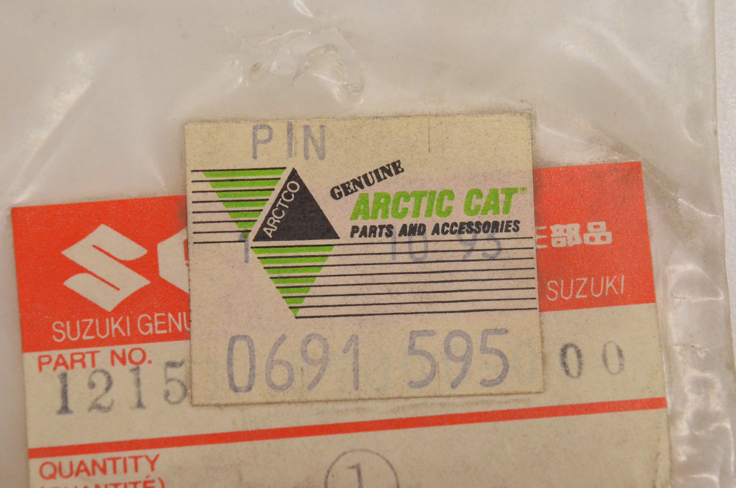 New OEM Arctic Cat 0691-595 Piston Pin NOS