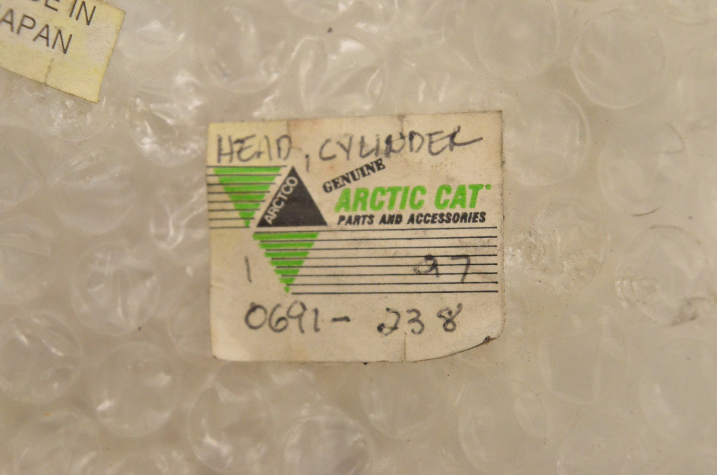New OEM Arctic Cat 0691-238 Cylinder Head NOS