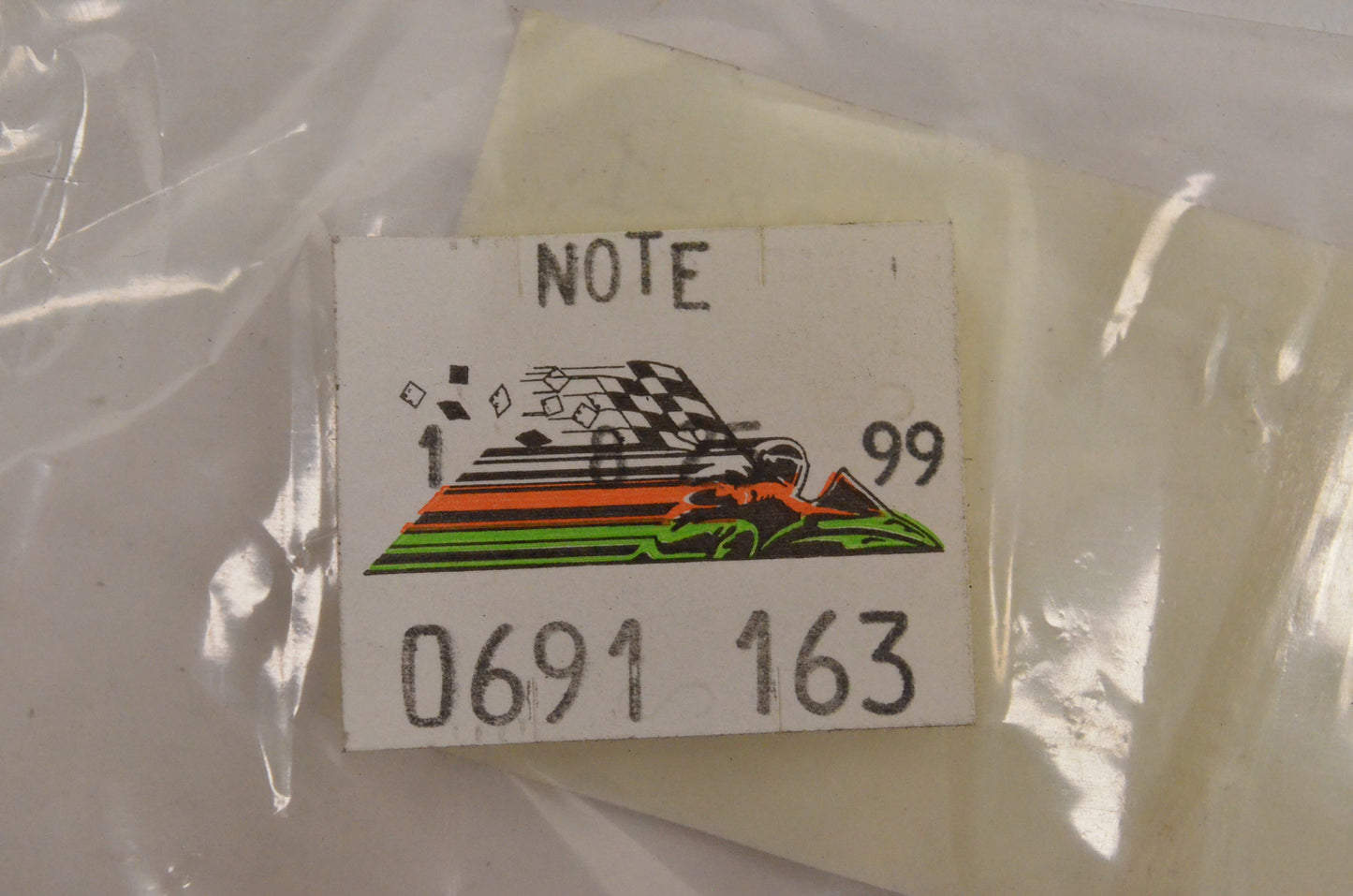 New OEM Arctic Cat 0691-163 Warning Note NOS