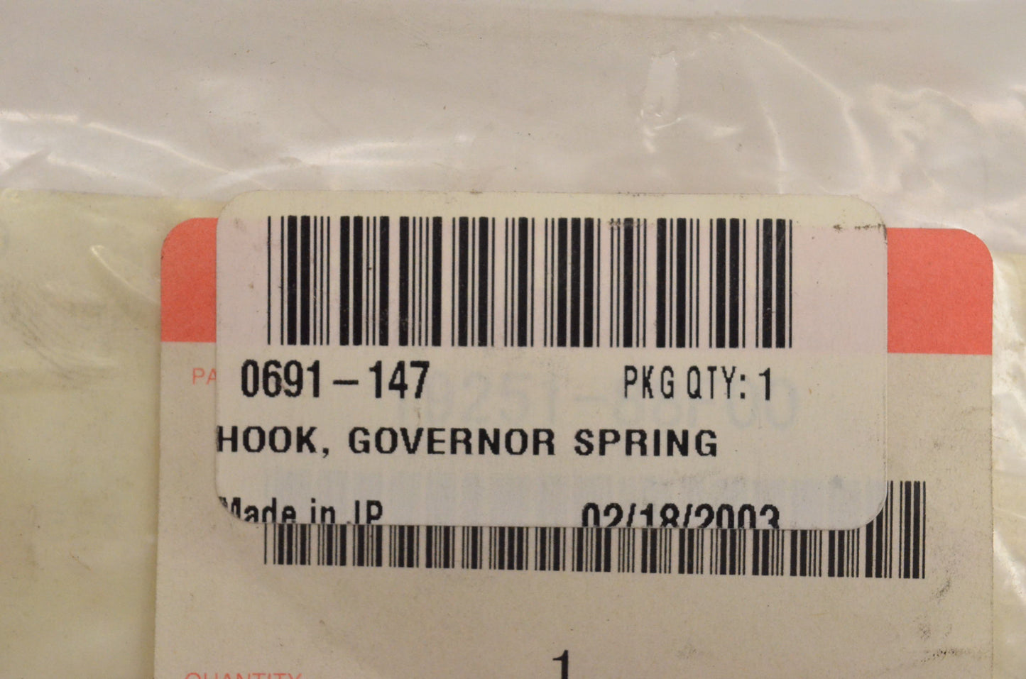 New OEM Arctic Cat Governor Spring Hook AC7500GD2E 1400G 1800G 2200G 2500G NOS