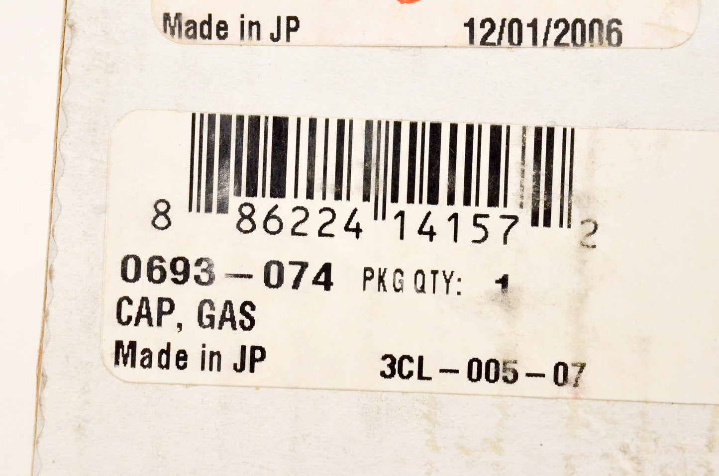 New OEM Arctic Cat 0693-074 Gas Cap NOS