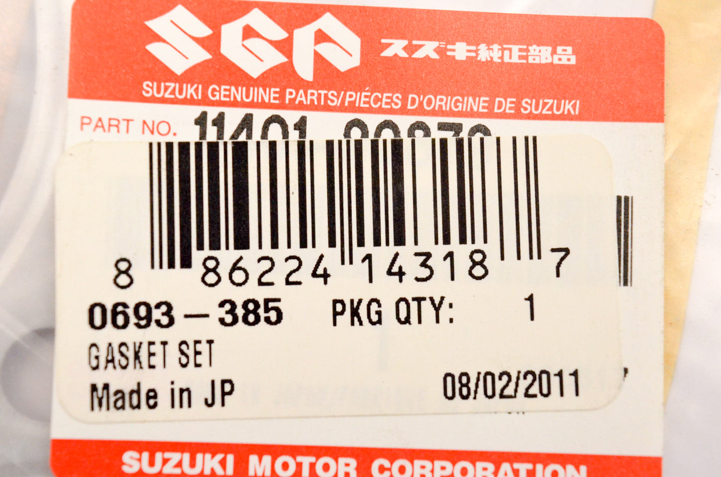 New OEM Arctic Cat 0693-287 Gasket Kit NOS