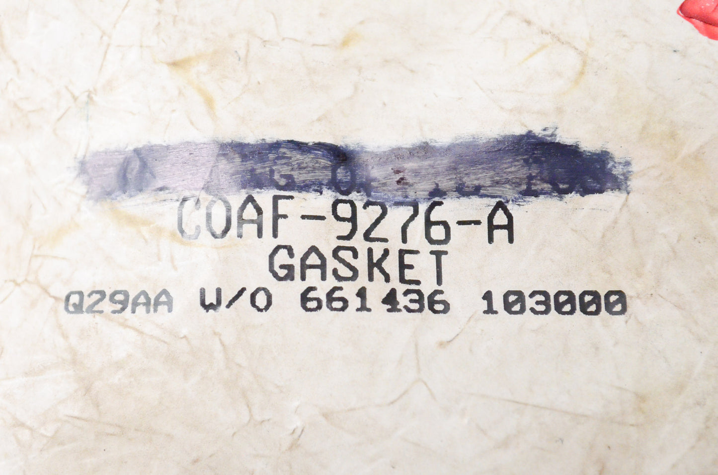 New OEM Ford COAF9276A Fuel System Gauge Gasket NOS