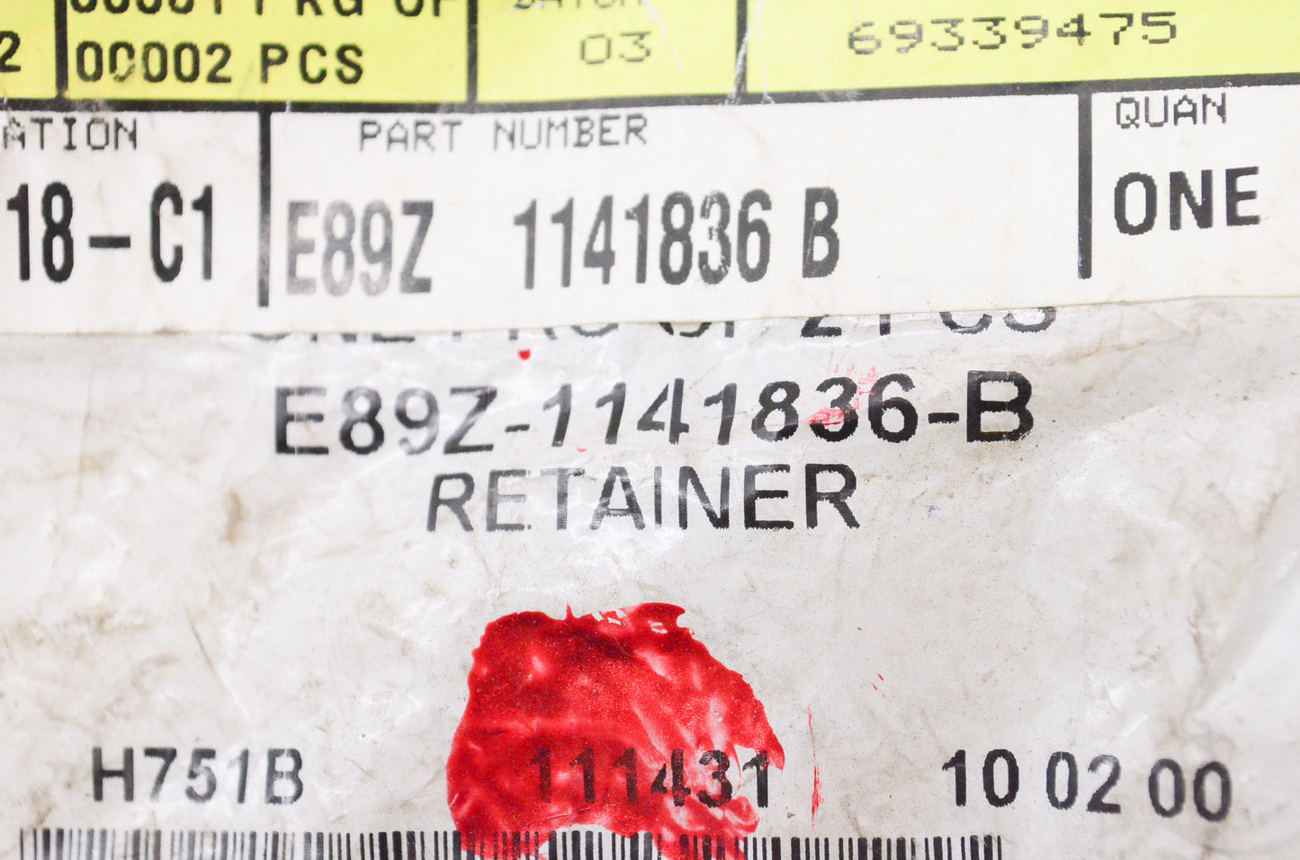 New OEM Ford E89Z1141836B Damper Ball Stud NOS