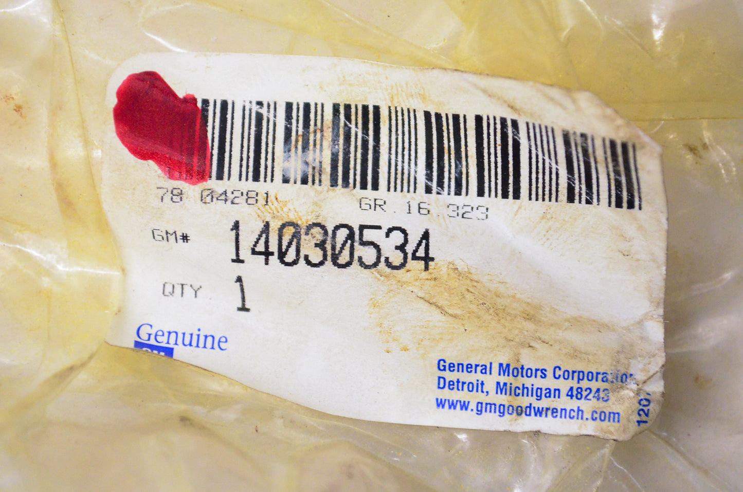 GM 14030534 Door Hinge Pin NOS