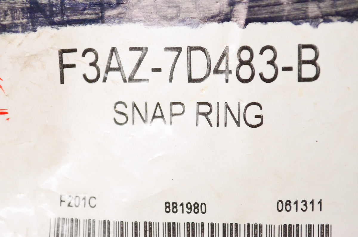 New OEM Ford F3AZ7D483B Automatic Transmission Direct Clutch Snap Ring NOS