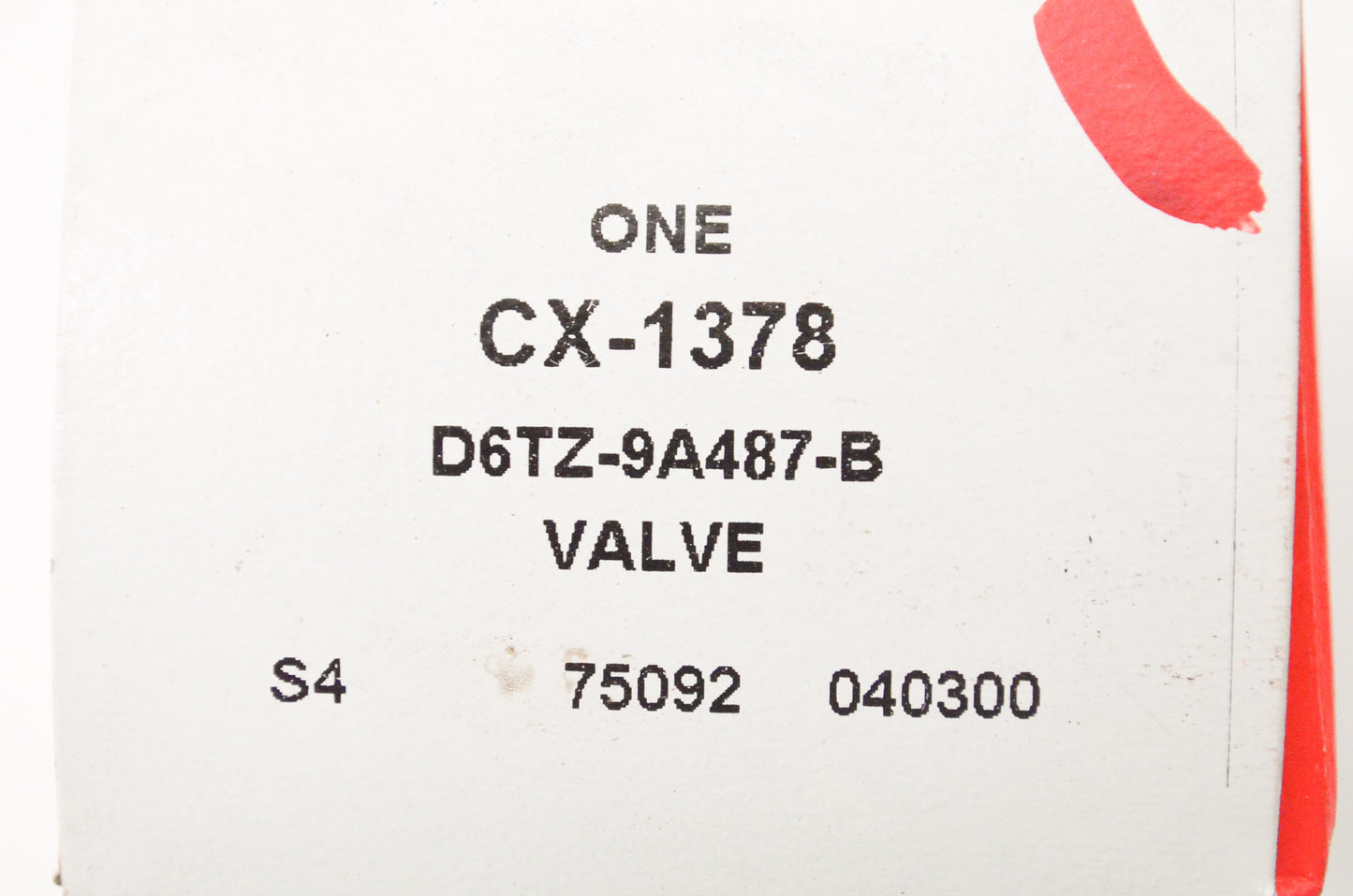 New OEM Ford CX-1378, D6TZ9A487B Air Pump Check Valve NOS