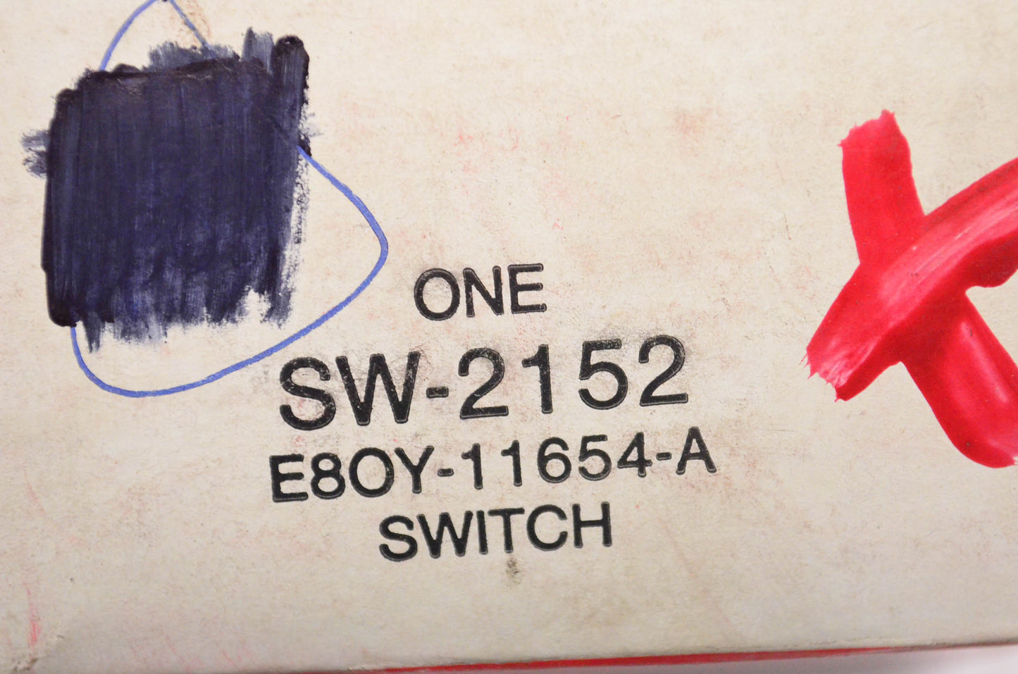 New OEM Ford SW-2152, E8OY11654A Switch NOS