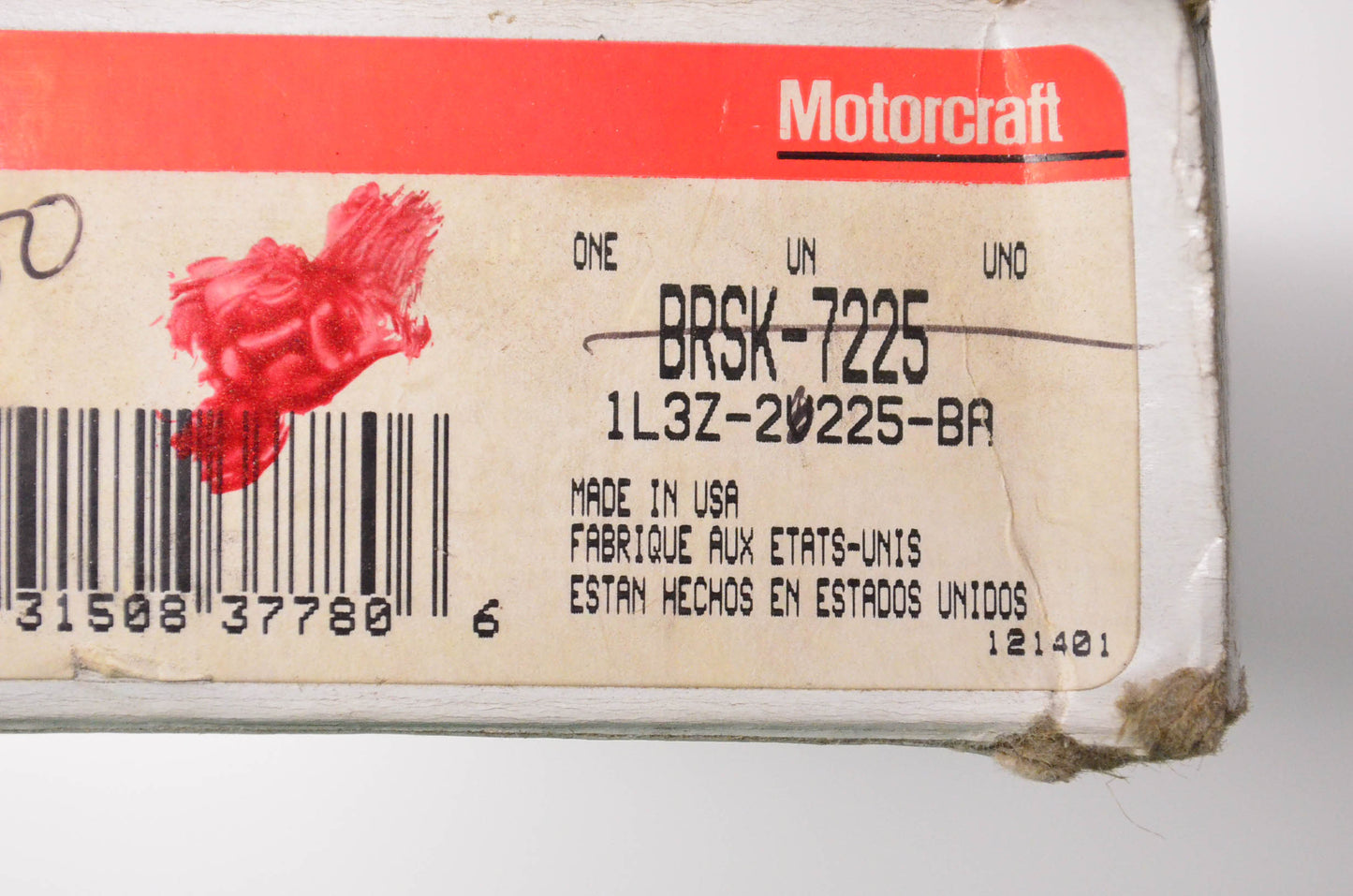 New OEM Ford BRSK-7225, 1L3Z-2V225-BA Brake Hardware NOS
