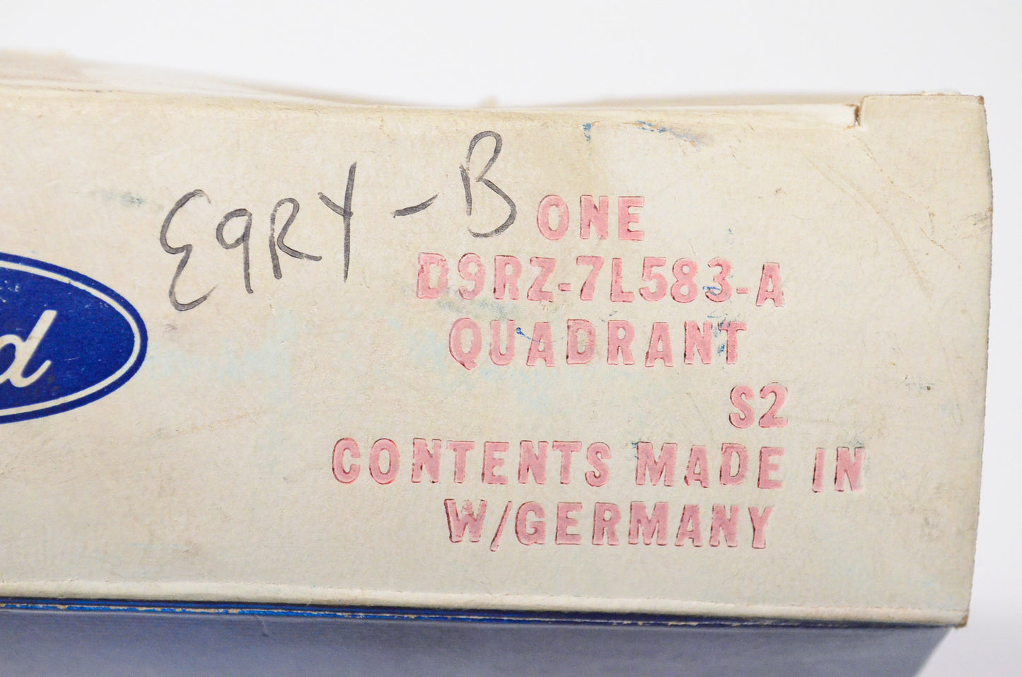 New OEM Ford D9RZ7L583A Clutch Pedal Quadrant Adjuster NOS