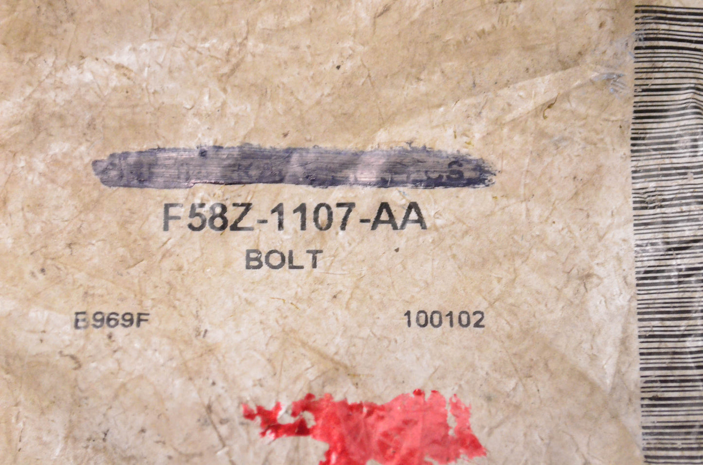 New OEM Ford F58Z1107AA Front Wheel Stud NOS