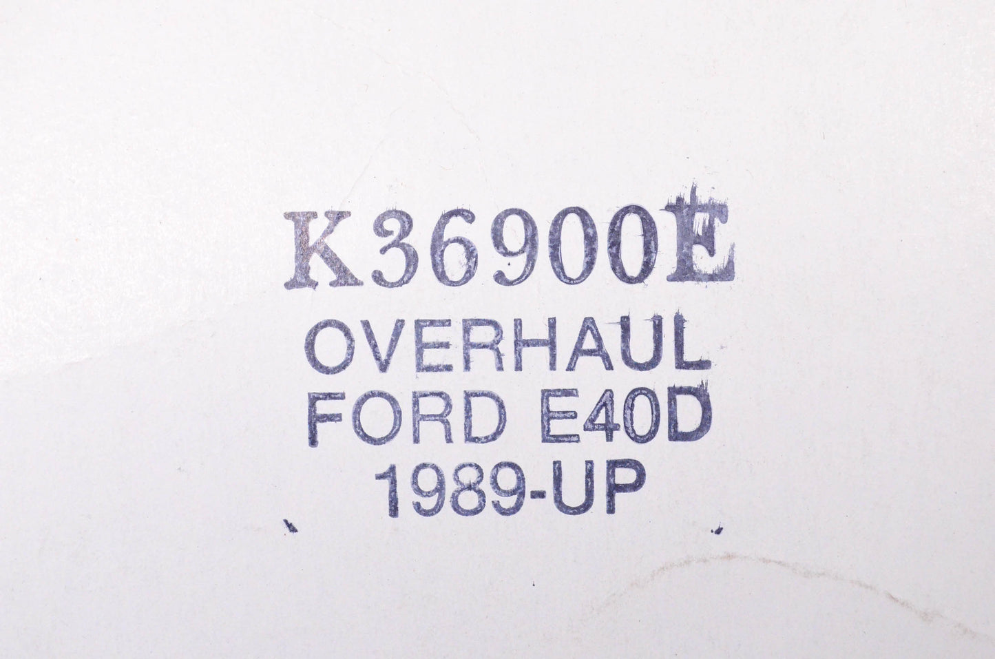 Aftermarket K36900E Incomplete Ford Transmission Overhaul Kit NOS