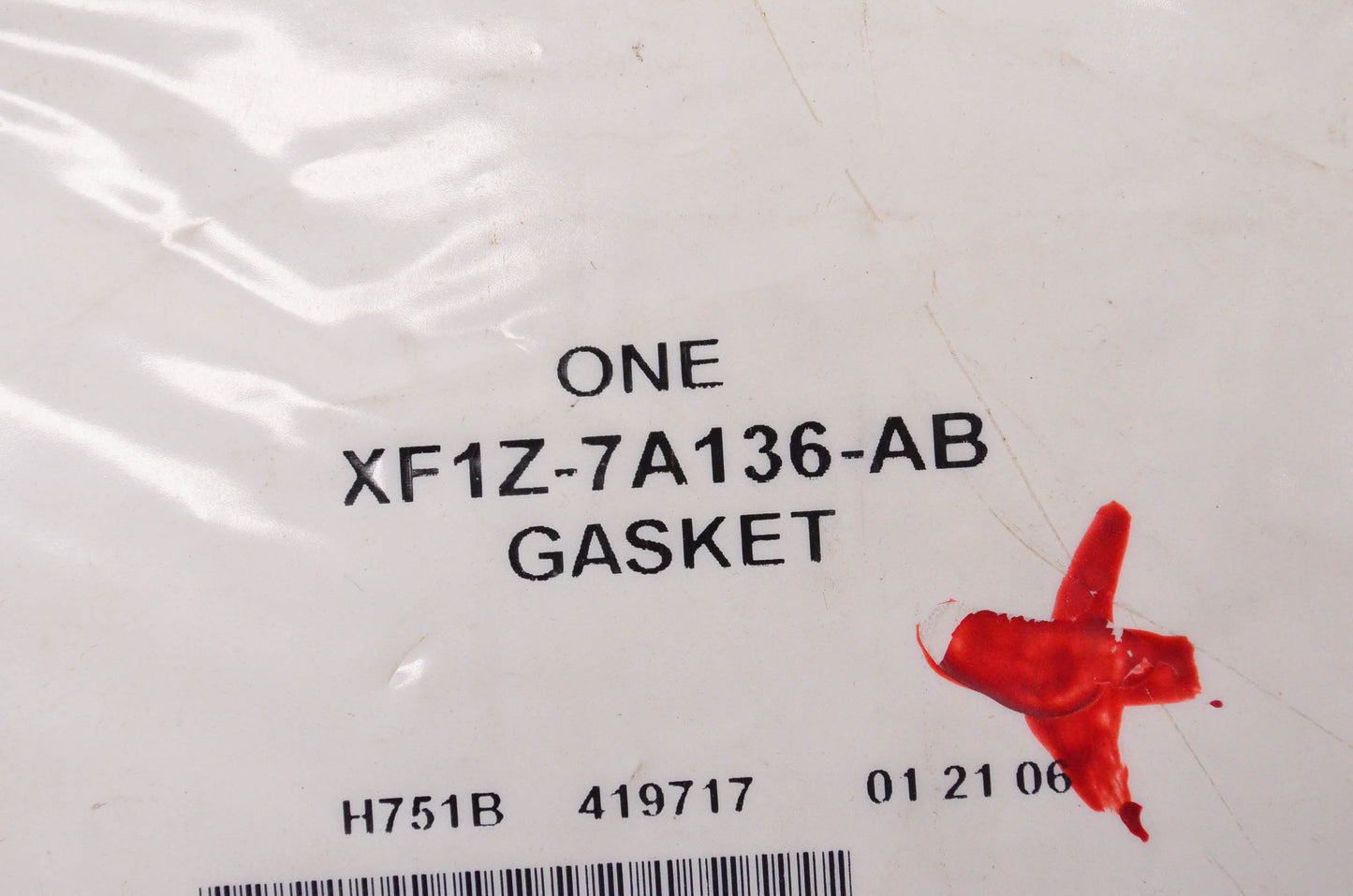 New OEM Ford XF1Z7A136AB Gasket NOS