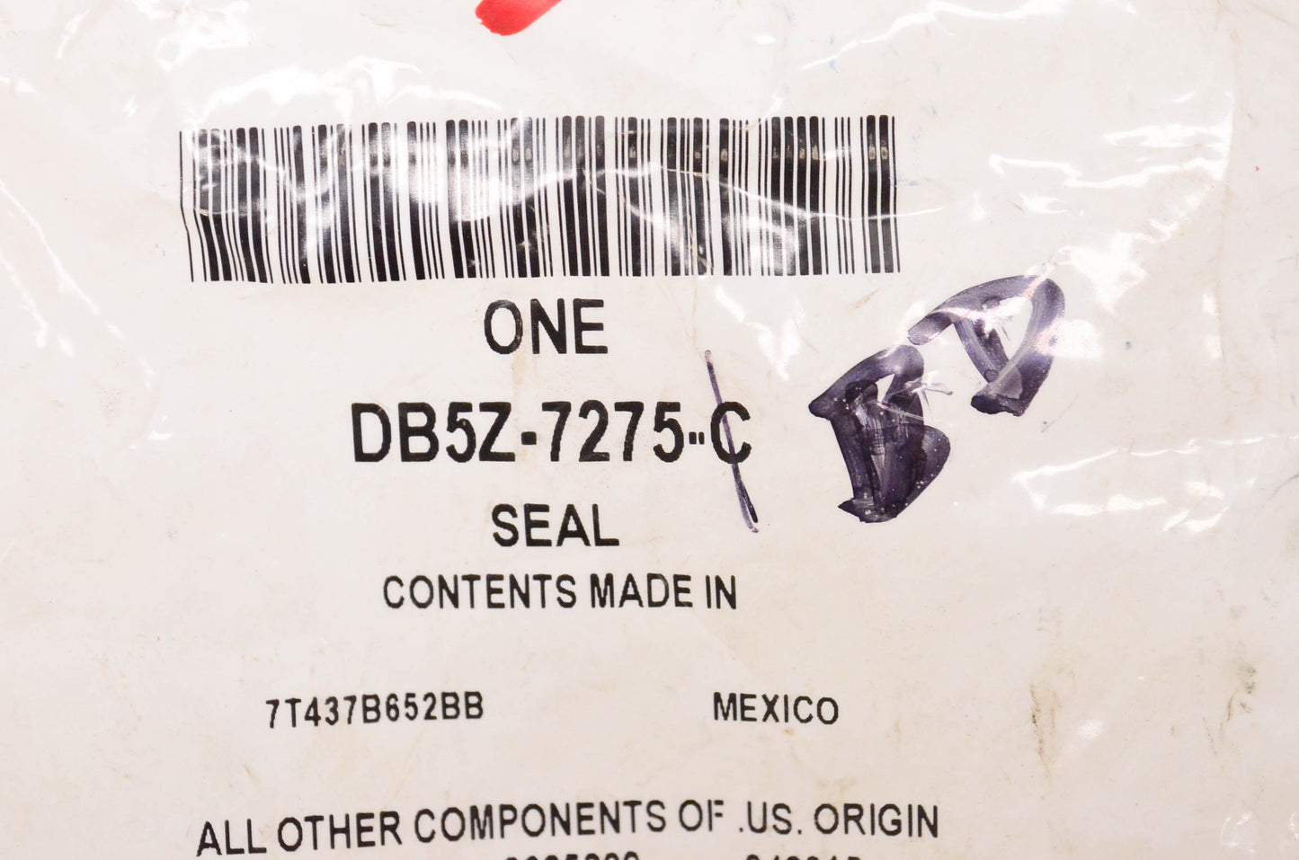 New OEM Ford DB5Z7275C, DB5Z7275BD Incomplete Seal Kit NOS
