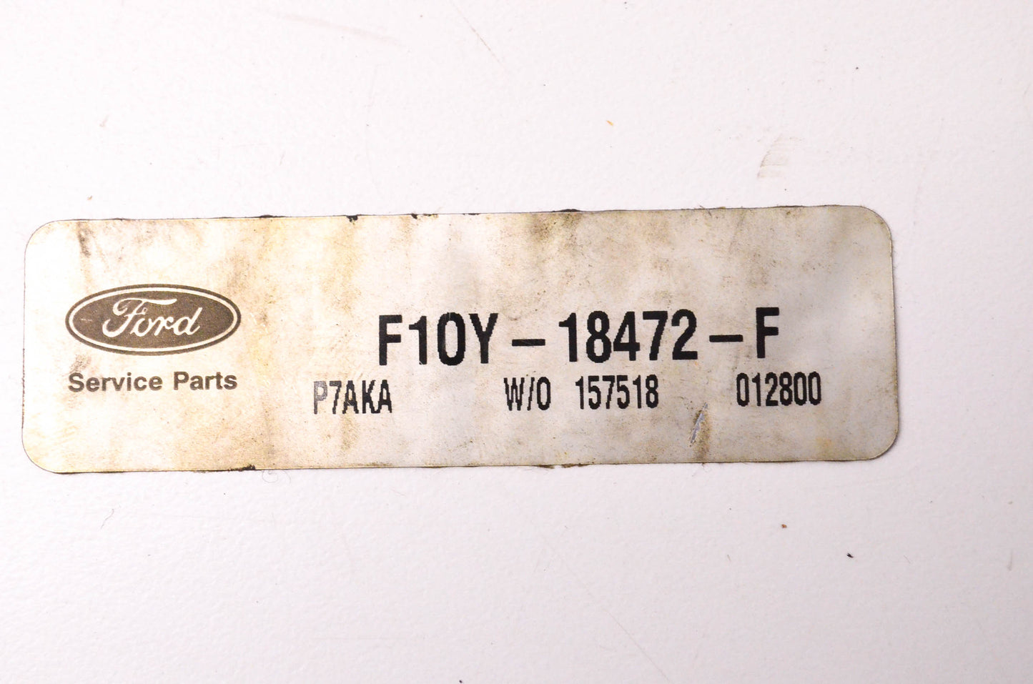 New OEM Ford F1OY18472F Heater Hose NOS
