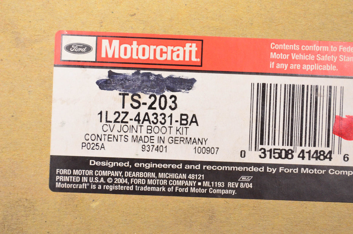 New OEM Ford TS-203, 1L2Z4A331BA CV Joint Boot NOS