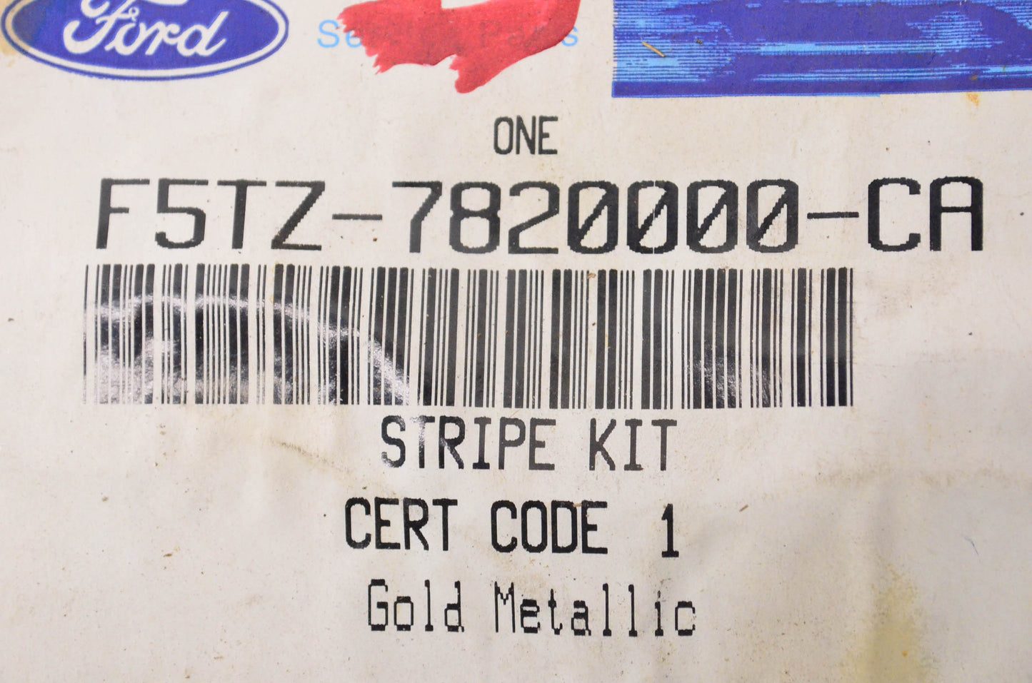 New OEM Ford F5TZ7820000CA Stripe Trim Kit NOS