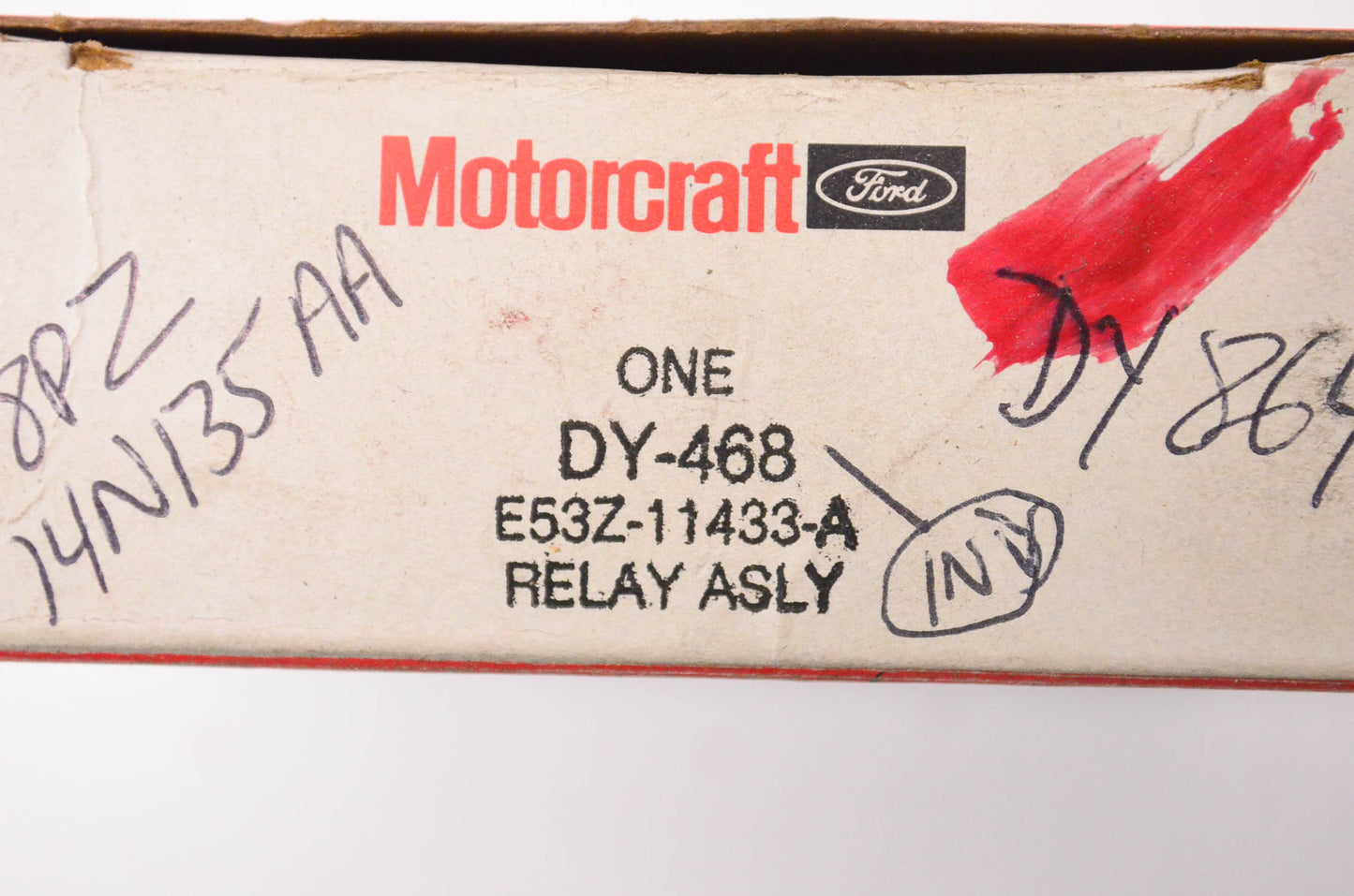 New OEM Ford DY-468, E53Z11433A Relay Assembly NOS