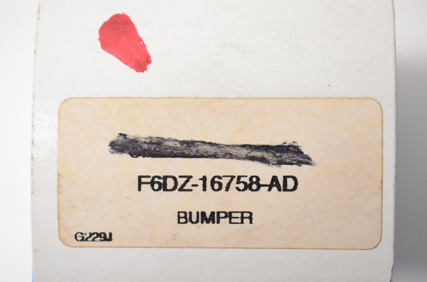 New OEM Ford F6DZ16758AD Hood Bumper NOS