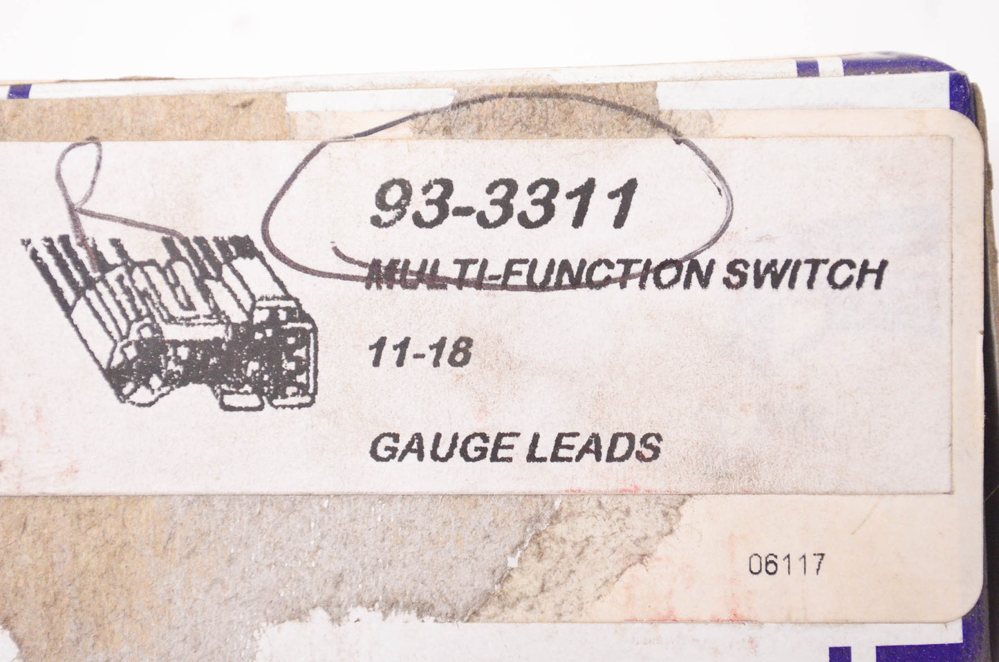 Aftermarket 93-3311 Multi-Function Switch NOS