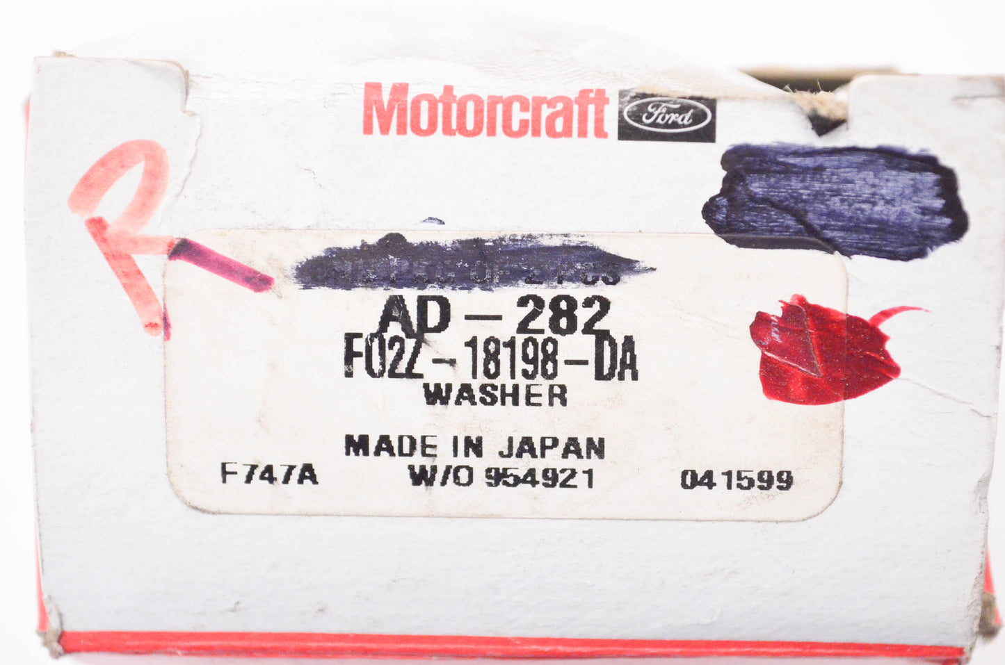 New OEM Ford AD-282, F02Z18198DA, 954921 Washer NOS