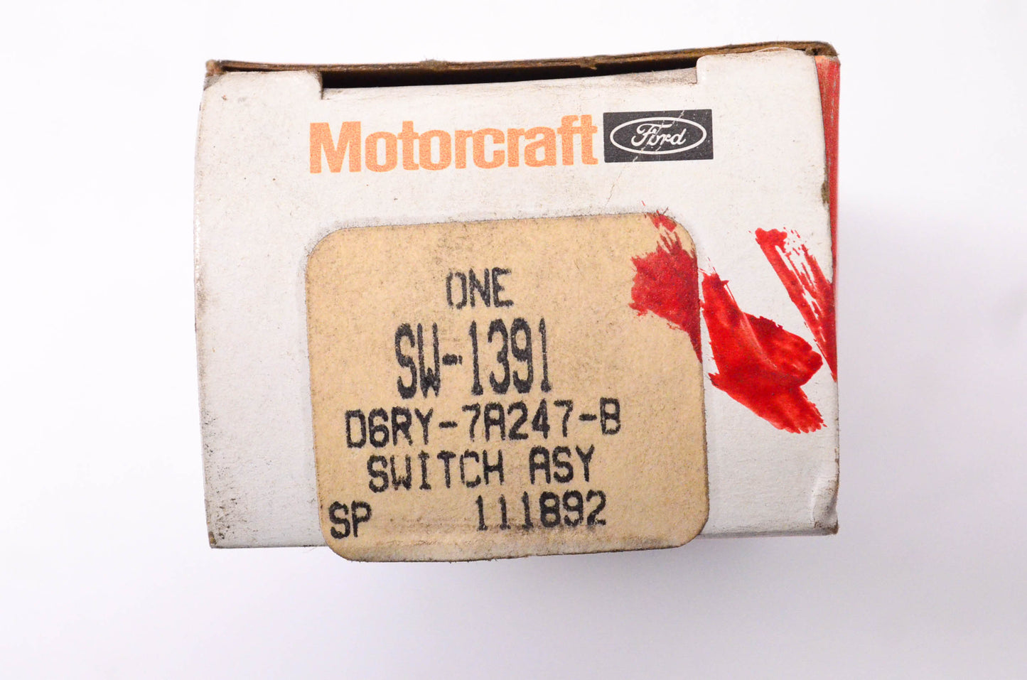 New OEM Ford SW-1391, D6RY7A247B Neutral Safety Switch NOS