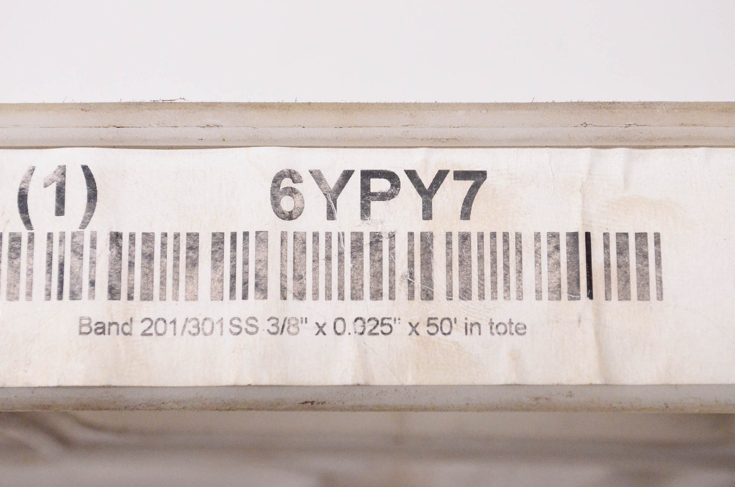 Band-It 6YPY7 Stainless Steel Band 3/8"