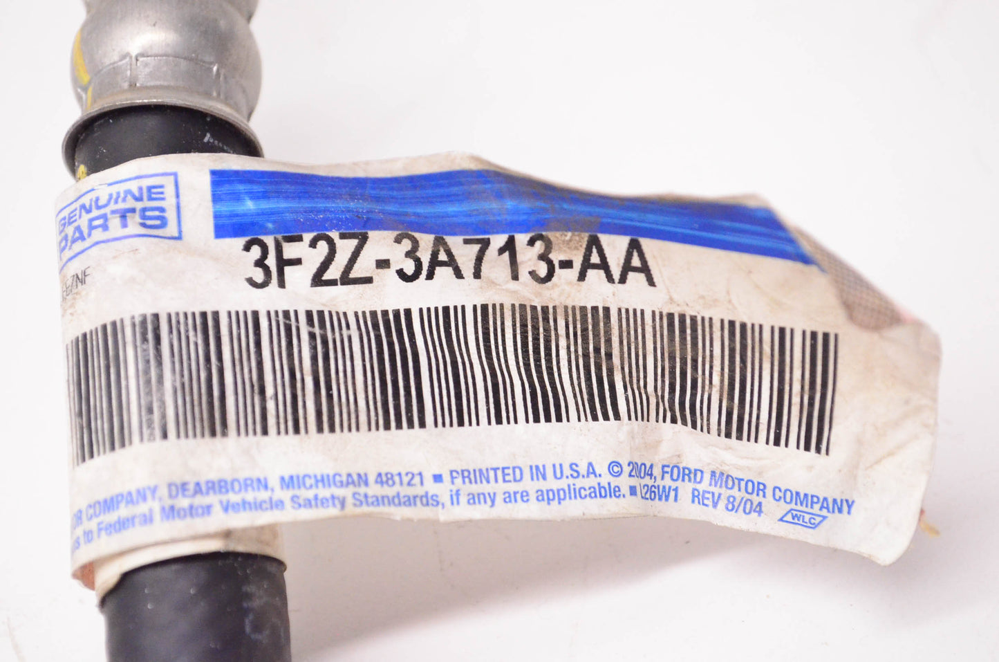 New OEM Ford 3F2Z3A713AA Power Steering Return Hose NOS