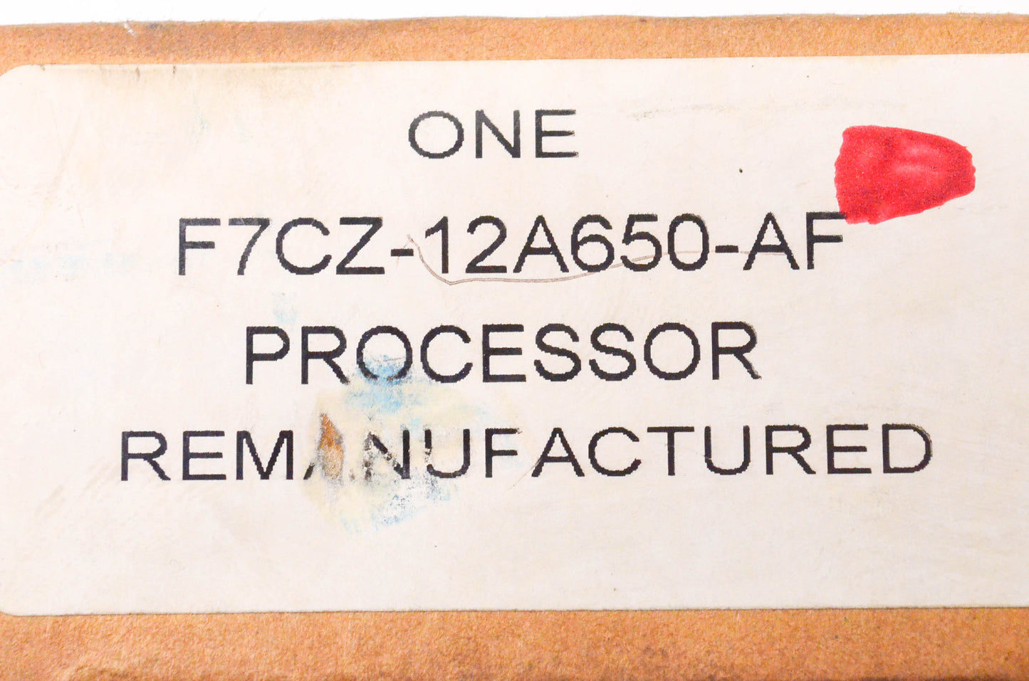 New OEM Ford F7CZ12A650AF Remanufactured Engine Computer NOS
