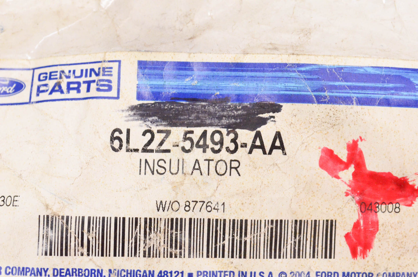 New OEM Ford 6L2Z5493AA Insulator NOS