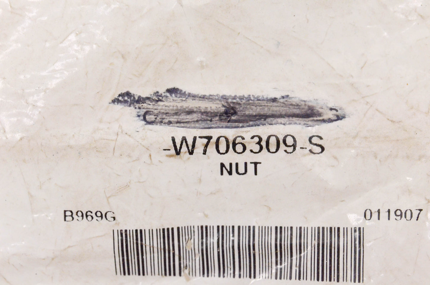 New OEM Ford W706309S Nut NOS